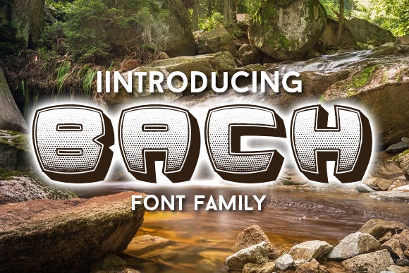 Bach: The Decorative Font for Scroll-Stopping Marketing