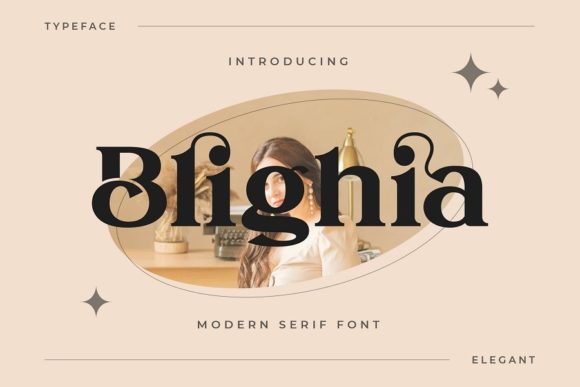 Blighia: A Trendy Serif Font for Modern Web Design