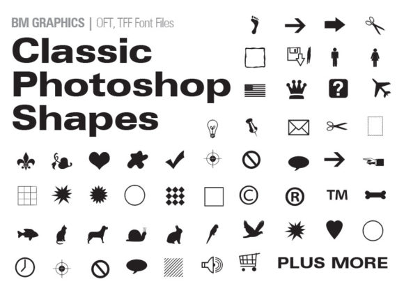 Classic Photoshop Shapes: A Designer's Field Test