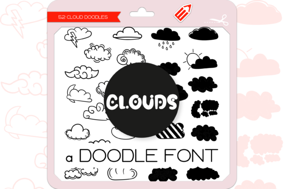 Clouds Dingbats: A Playful Typeface for Web Design