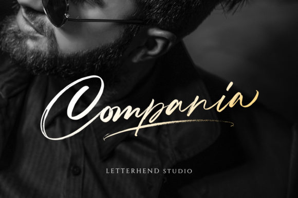 Compania: The Script Font That Stops the Scroll