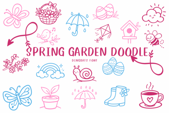 Designing with Spring Garden Doodle: A Playful Typeface for Web