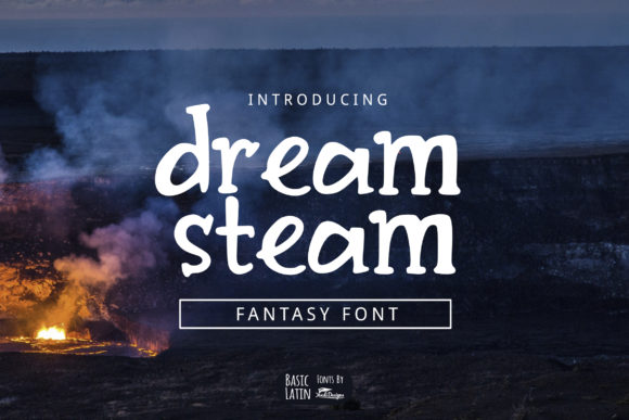 Dream Steam: A Quirky Serif Font for Editorial Design