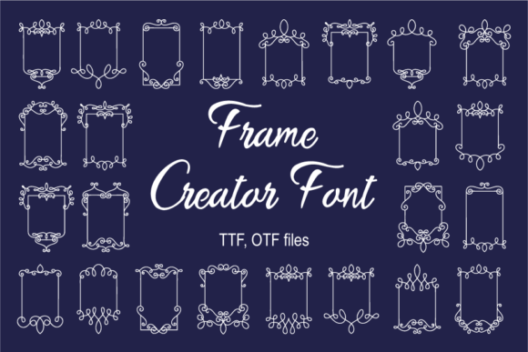 Frame Creator: A Designer’s Guide to This Unique Dingbat Font