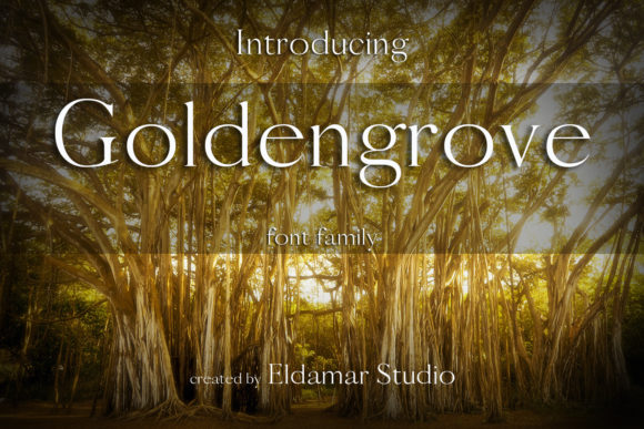 Goldengrove: A Refined Serif Typeface for Modern Web Design