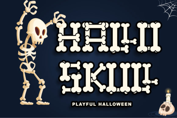 Hallo Skull Font Review: Spooky Display Type for Campaigns