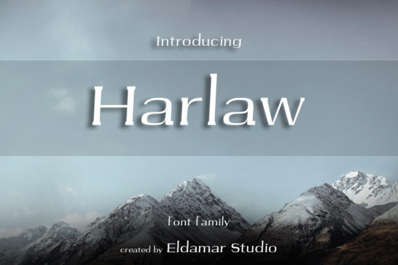 Harlaw Font: A Serif Typeface for Polished Branding