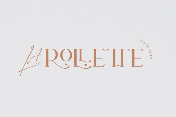 La Rollette: A Delicate Serif Font for Modern Web Design
