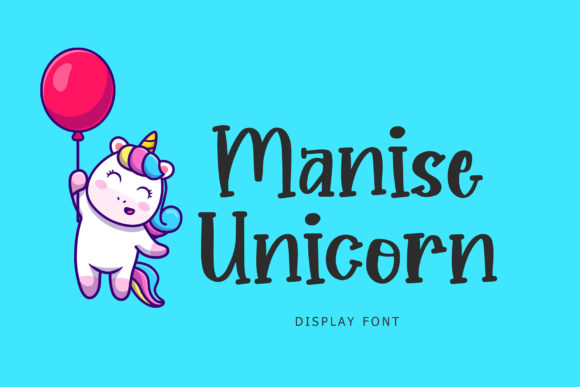 Manise Unicorn: A Playful Serif Font for Editorial Design