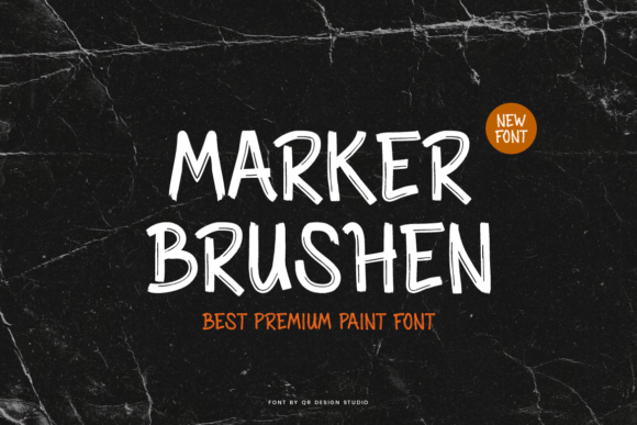 Marker Brushen: A Friendly Script Font for Editorial Design