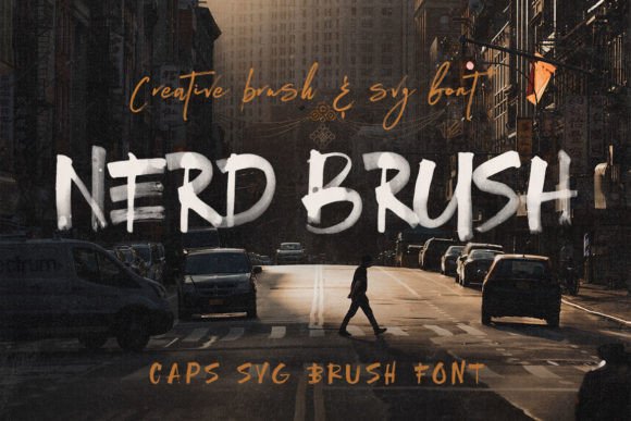 Nerdbrush: The Bold Typeface That Transforms Small Business Brands