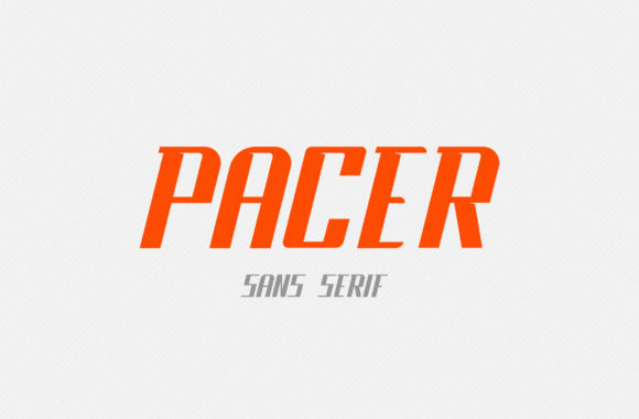 Pacer: A Serif With Attitude for Bold Branding