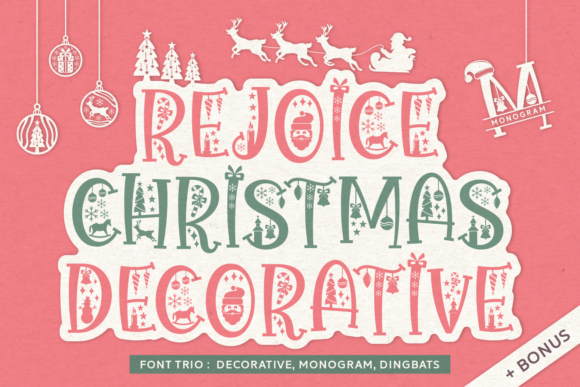 Rejoice Christmas: A Festive Font for Branding