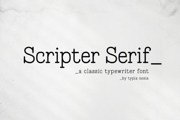 Scripter Font Review: A Casual Serif for Web Design