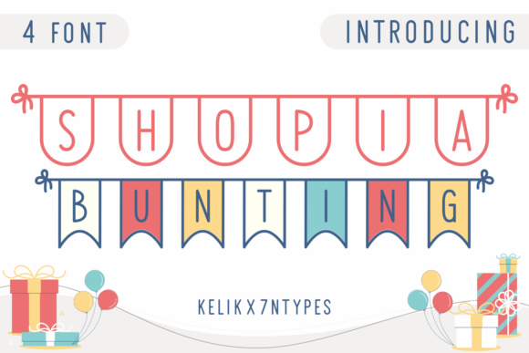 Shopia Bunting: The Decorative Font for Scroll-Stopping Marketing