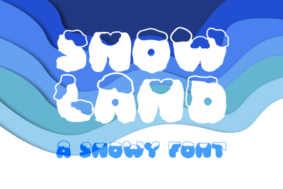 Snow Land: A Playful Decorative Font for Crafters