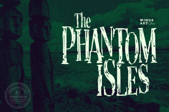 The Phantom Isles Serif Font for Crafters